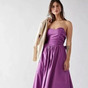 Free People Cohen Strapless Maxi Dress